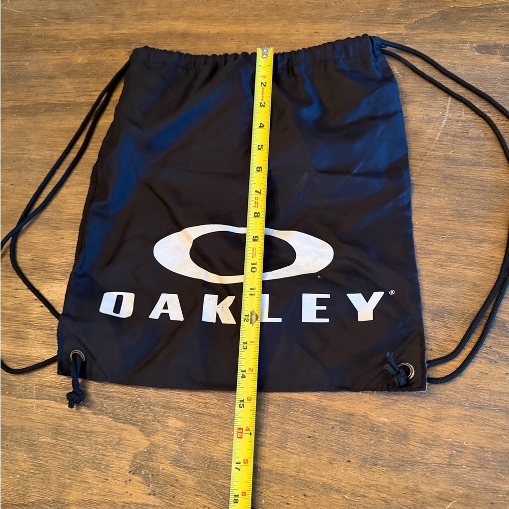 Oakley Black Drawstring Backpack - image 6
